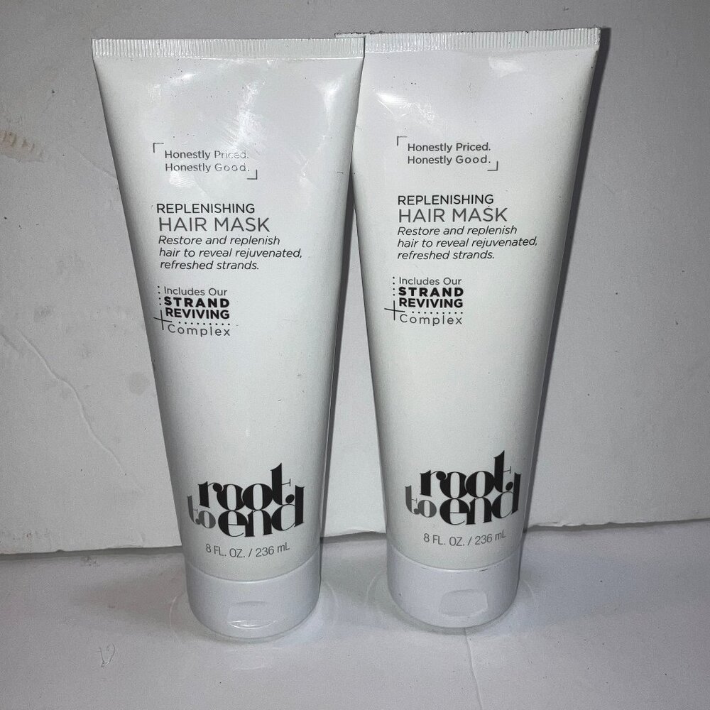 Root to End Replenishing Hair Mask 2 Pack 8oz Each